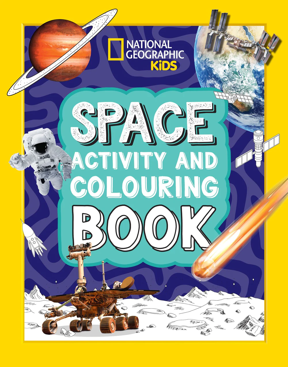 National Geographic Kids - Space Activity and Colouring Book - NG Kids Shop