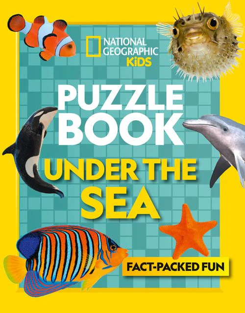 Puzzle Book - Under The Sea - Nat Geo Kids Shop